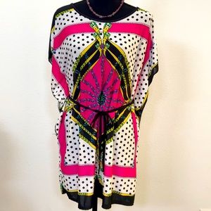 Mini Caftan Dress, Tunic Top or Cover Up